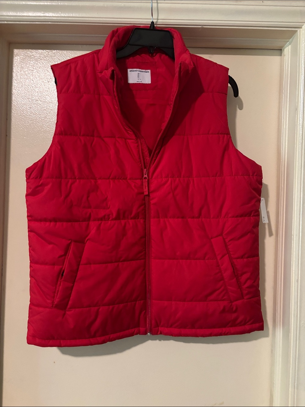 Kids Red Puffer Vest - Brand Unknown